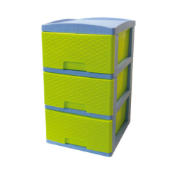 Practimueble Rattan Pequeño 3 Niveles Colplast