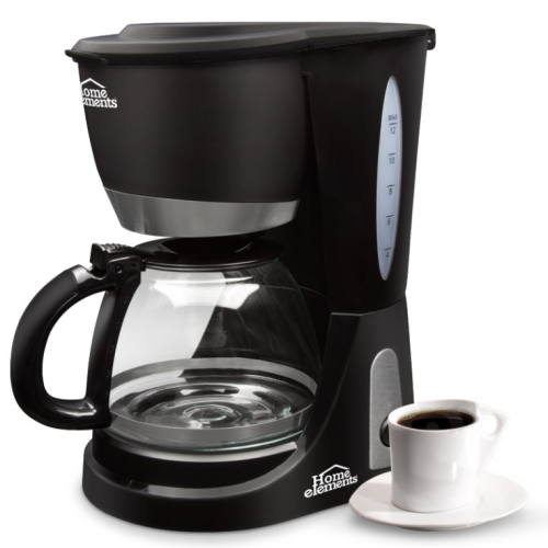 Cafetera Eléctrica 12 tzs. Home Elements